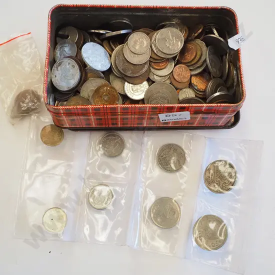 tin of coins