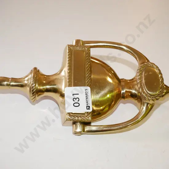 brass door knocker