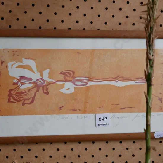 framed print - Dad's roses