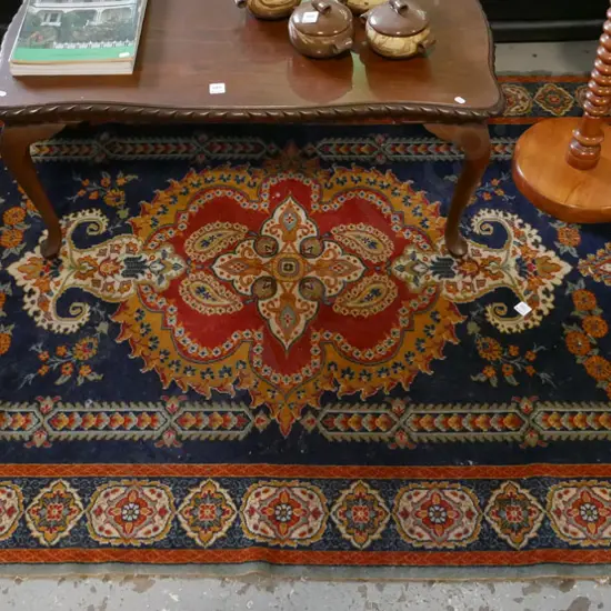 decorative woollen floor mat L-1900 W-1230