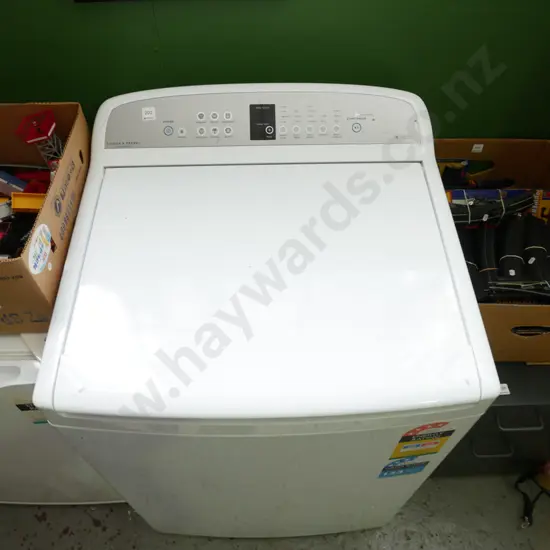 large 10kg  F&P Washsmart top load wash machine