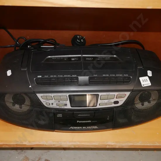 Panasonic radio cassette CD player