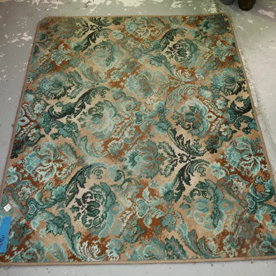 edged patterned carpet square L-1480 W-1130