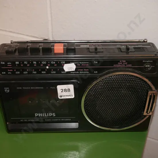Philips radio cassette player