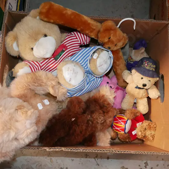 box of teddy bears