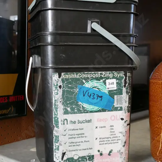 bokashi composting system