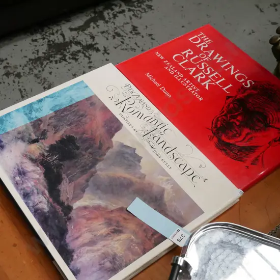 John Gully and Russell Clark artbooks