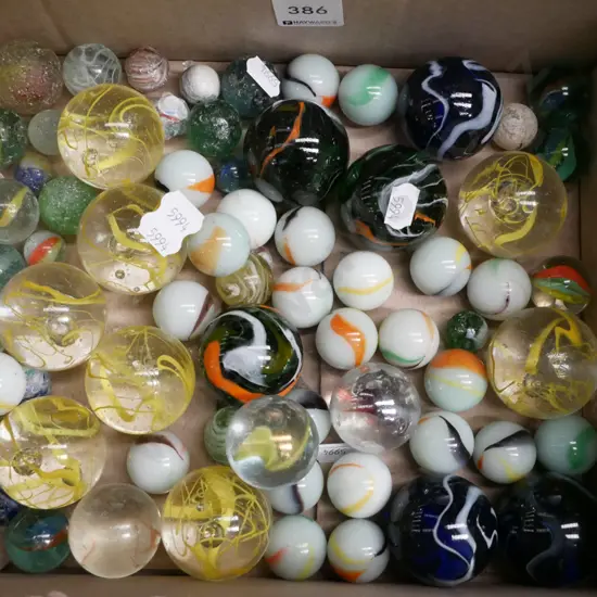 box of marbles