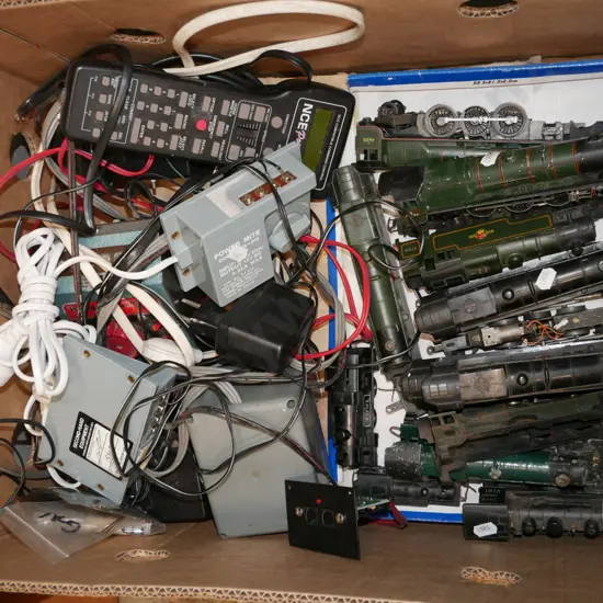 box; train controllers, HO gauge locomotives