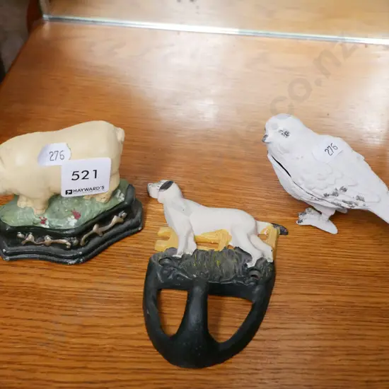 cast iron door stop, cover pot, coat hook