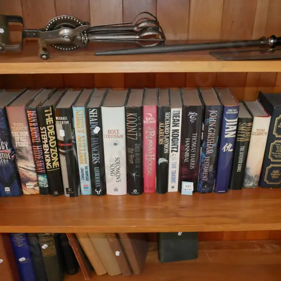 shelf of books