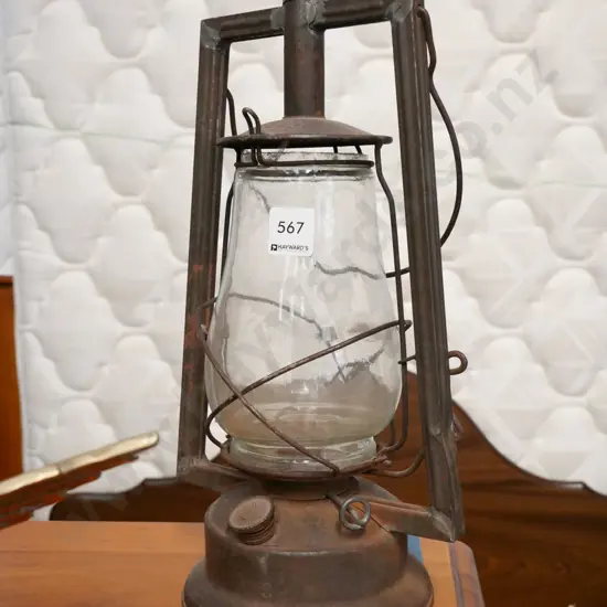 vintage kerosene lantern