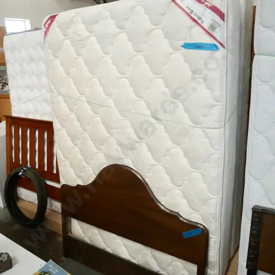 queen bed base mattress and headboard