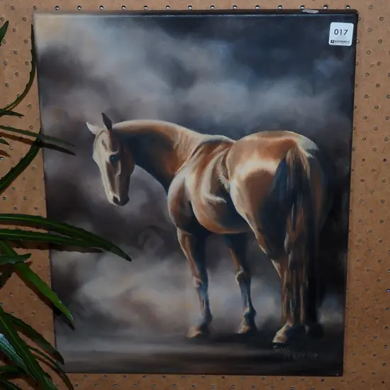 oil on canvas - horse