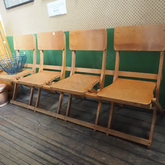 foldaway hall 4 seat bench seat H-860 W-1860 D-560