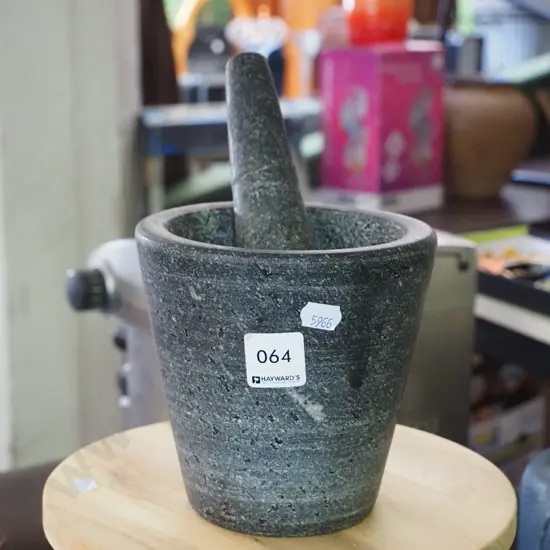 stone mortar and pestle