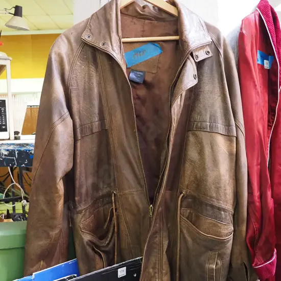 leather jacket - size unknown