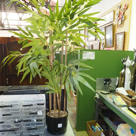 plastic bamboo plant H-800