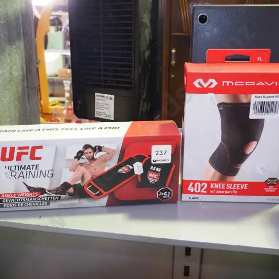 knee sleeve, UFC ankle training weights