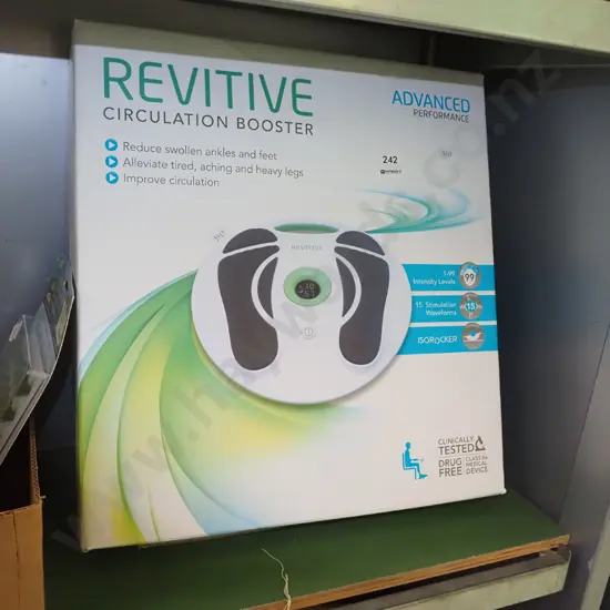 box; Revitive circulation booster