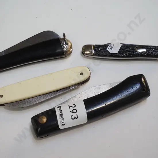 4x pocket knives