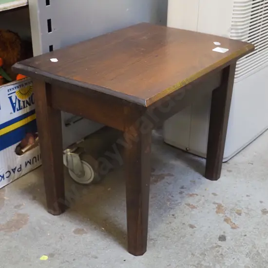 small pine end table