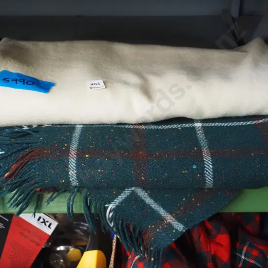 woollen travel rug, blanket