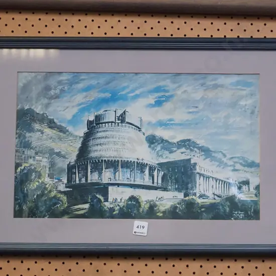 framed print - The Beehive