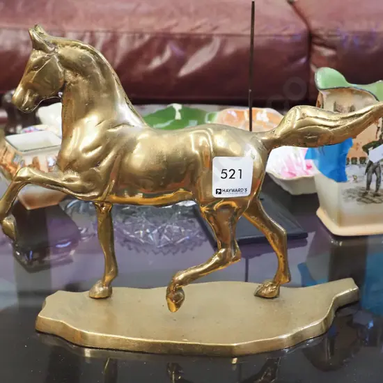 brass horse figurine H-200