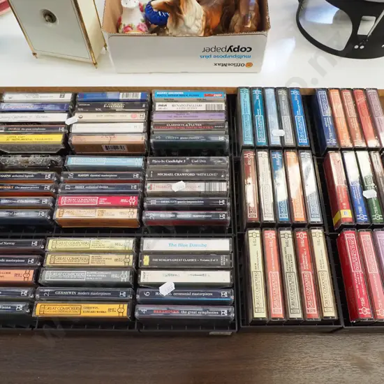 various classical tape cassettes