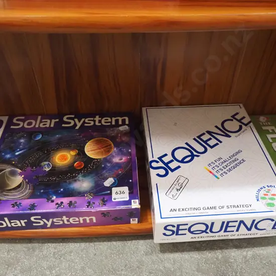 strategy board game, solar system puzzle etc