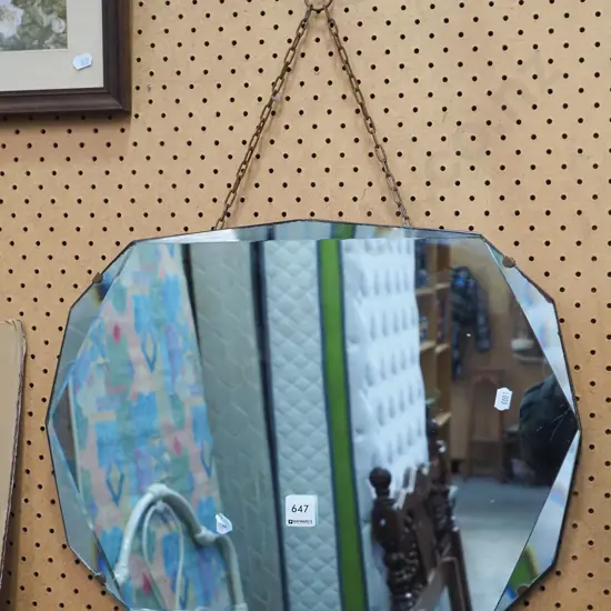 deco wall mirror