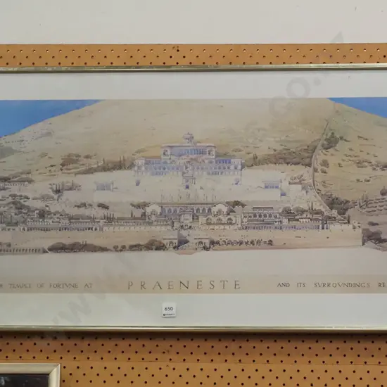 framed Praeneste print