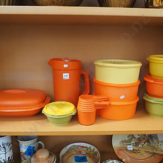 retro Tupperware
