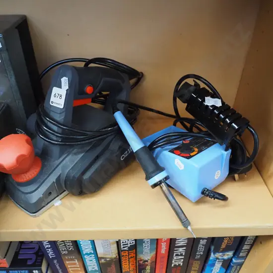 Ozito electric planer, soldering iron