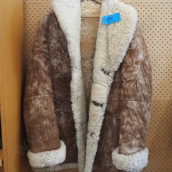 large sheepskin jacket