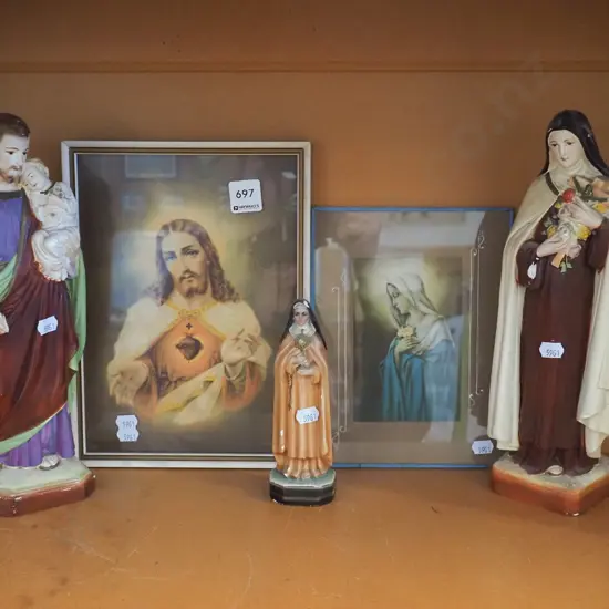 religious prints - figurines