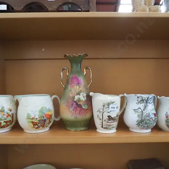 vase, 5x ceramic jugs Vase H-280