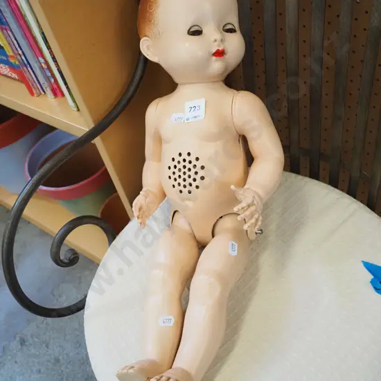 vintage talking doll