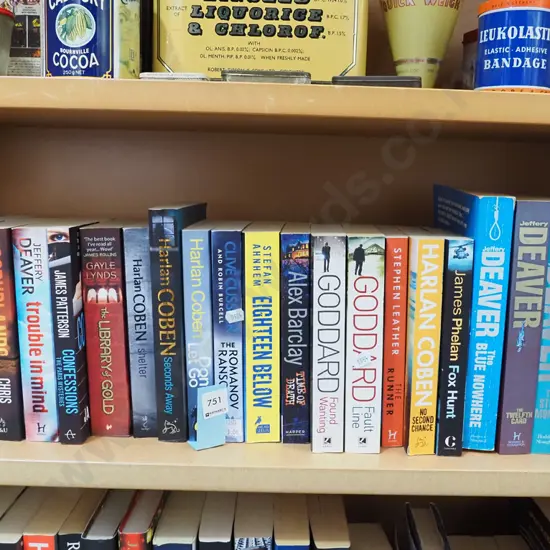 shelf of books