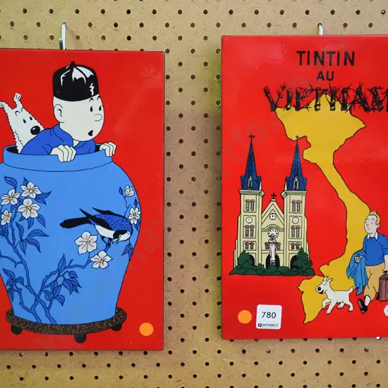 TinTin and Vietnam prints