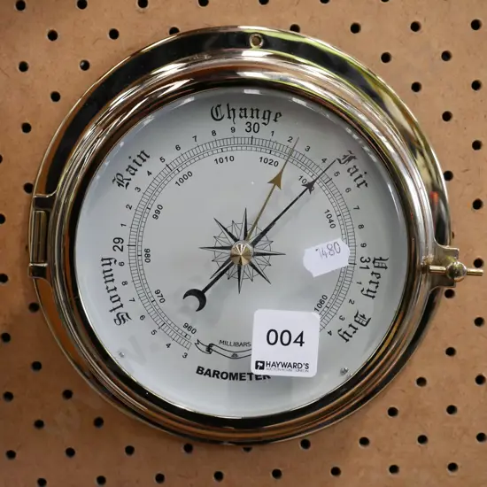 port hole barometer