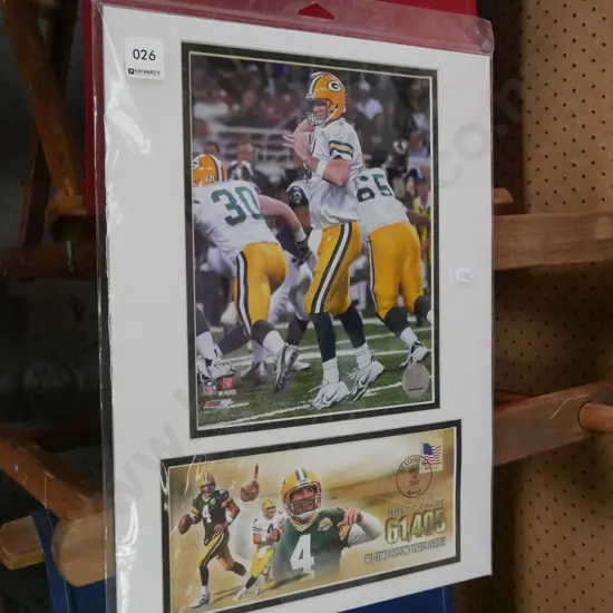 American Football Brett Favre unframed poster print