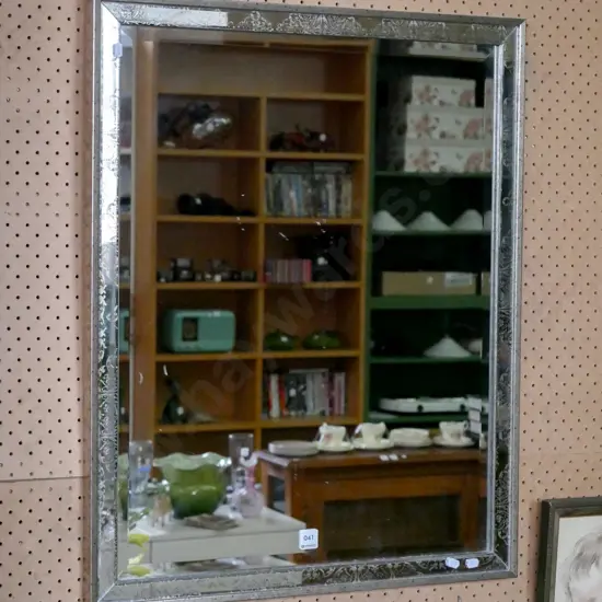 bevelled edge wall mirror