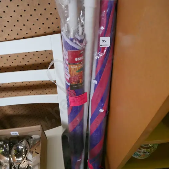 2x as-new sun umbrellas