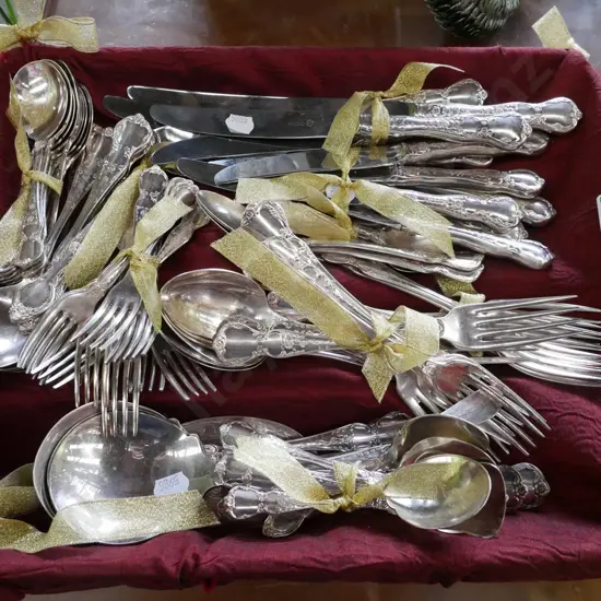 cutlery in tray