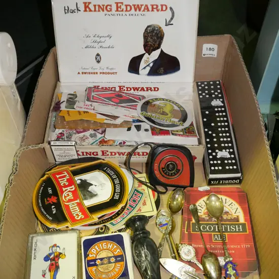 box; cards, coasters, dominoes etc