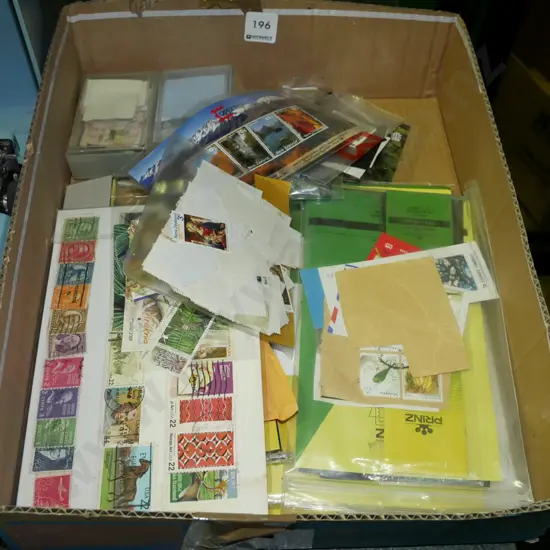 box; stamps