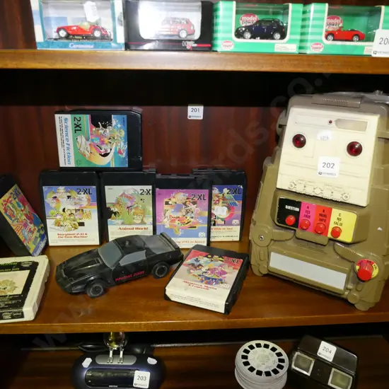 Mego Corp 2XL robot with 8x Atrak cartridges 1978 -  As Is No returns, Knight Rider vehicle  