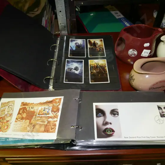 stamp album, first day cover album